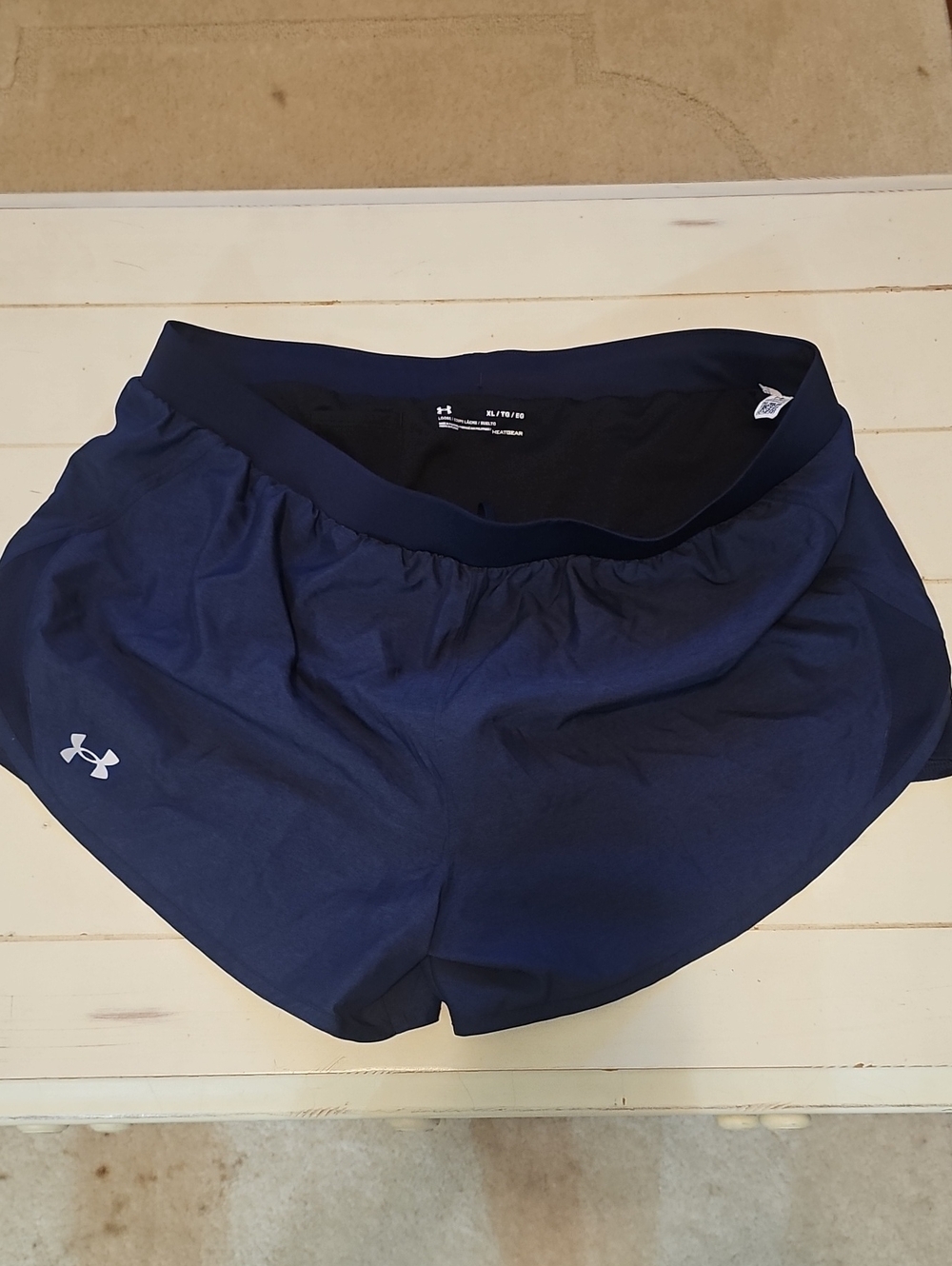Under Armour Navy Athletic Running Shorts